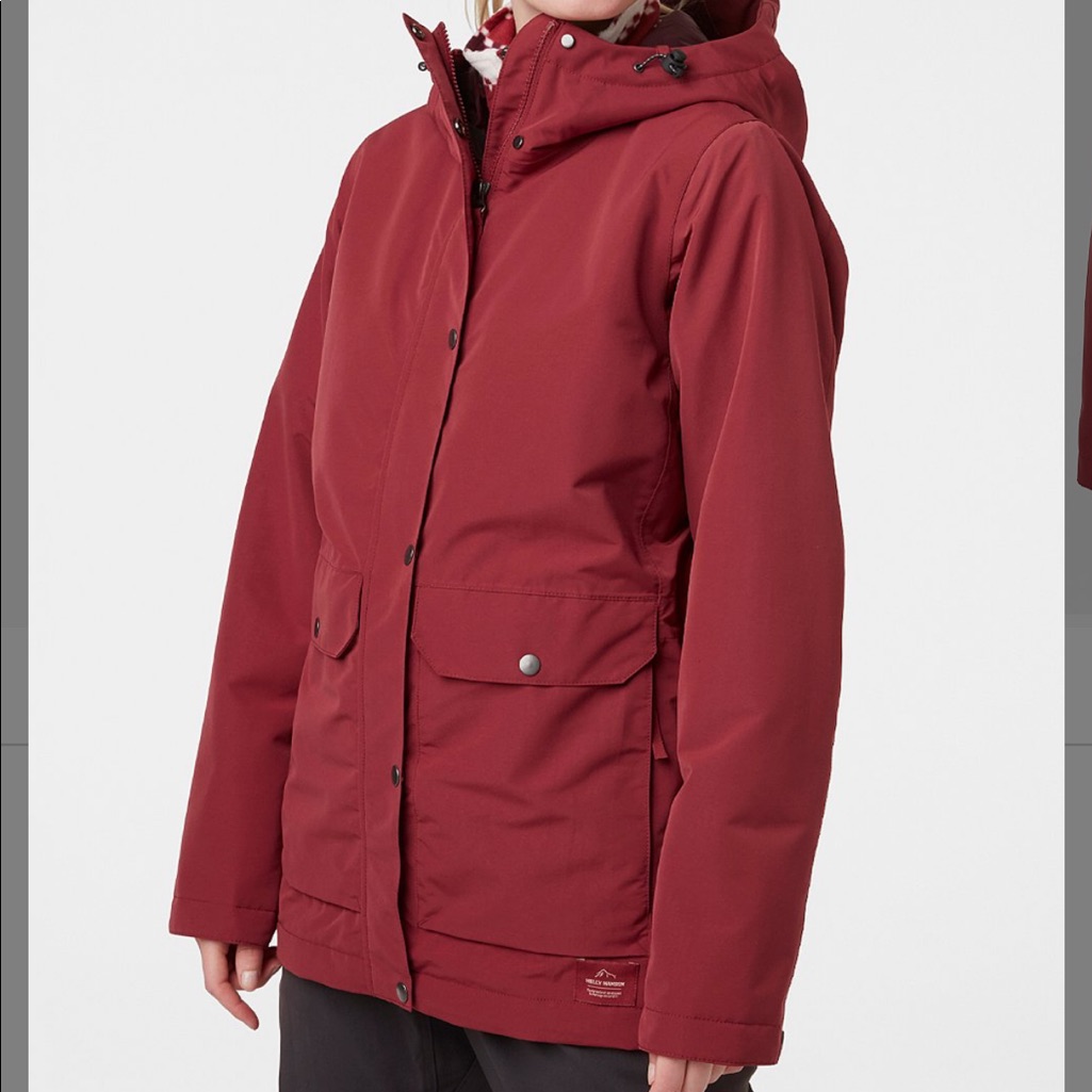 Brand New With Tags Helly Hansen Hovin PocketAccent Hooded Jacket
